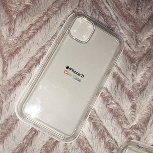 iPhone brand iPhone 11 clear phone case